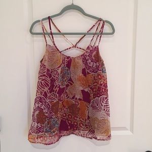 Gorgeous TRINITY Silk Tank!